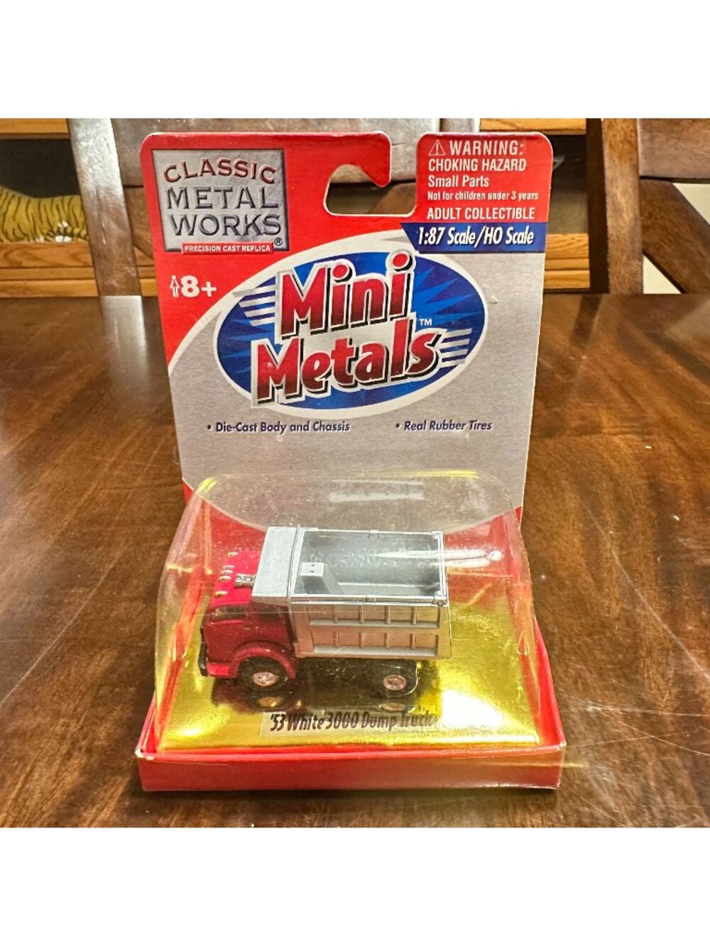 Classic Metal Works Mini Metals 53 White 3000 Dump Truck 1:87 Scale Die-Cast